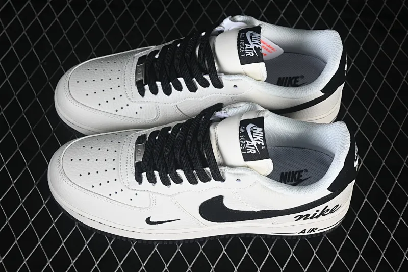 All Categories Nk Air Force 1 Air Force Series Nk Air Force 1 Low Air Force Low Nike Air Force 1'07 Low Beige White Black Air Force One Low Casual Shoes NH0601-546